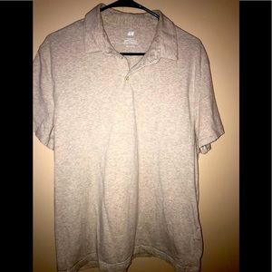H&M, XL Slim Fit, Tan
